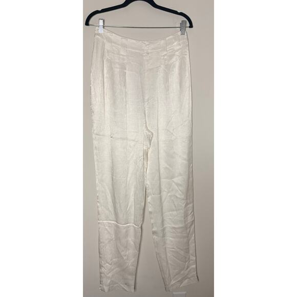 RTA Ivory Matching Bustier & High Waist Pant Set Size 8 NWT - Picture 8 of 8